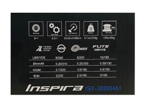 Okuma Inspira ISX-3000HA1 Gunsmoke 8+1BB Spin Olta Makinesi
