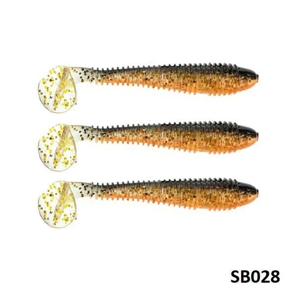 Fujin Round Bait 10cm 7.5gr Silikon Balık 3 Adet SB028