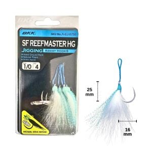 BKK SF Reefmaster HG Assist İğne No:1/0 (4 Adet)