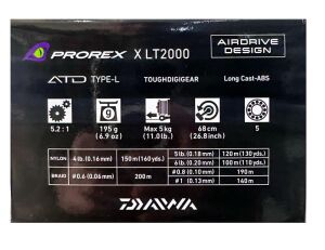 Daiwa Prorex X 24 LT 2000 LRF Olta Makinesi