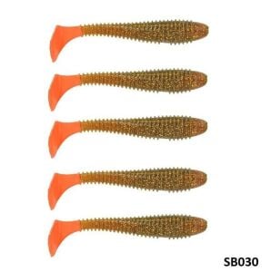 Fujin Round Bait 7cm 3gr Silikon Balık 5 Adet SB030