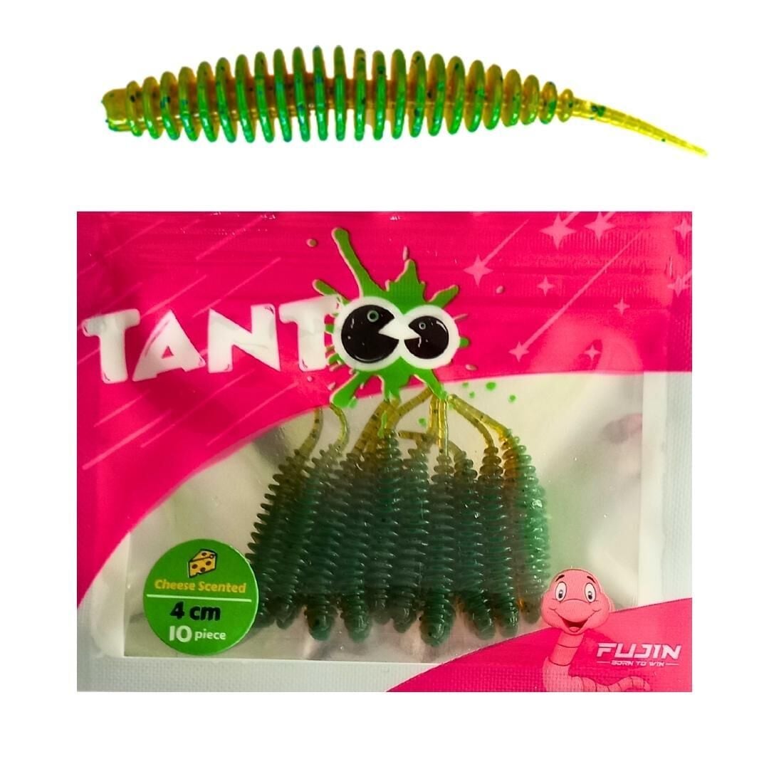 Fujin Tantoo 40mm LRF Silikon Balık (10 adet) Motoroil Pepper