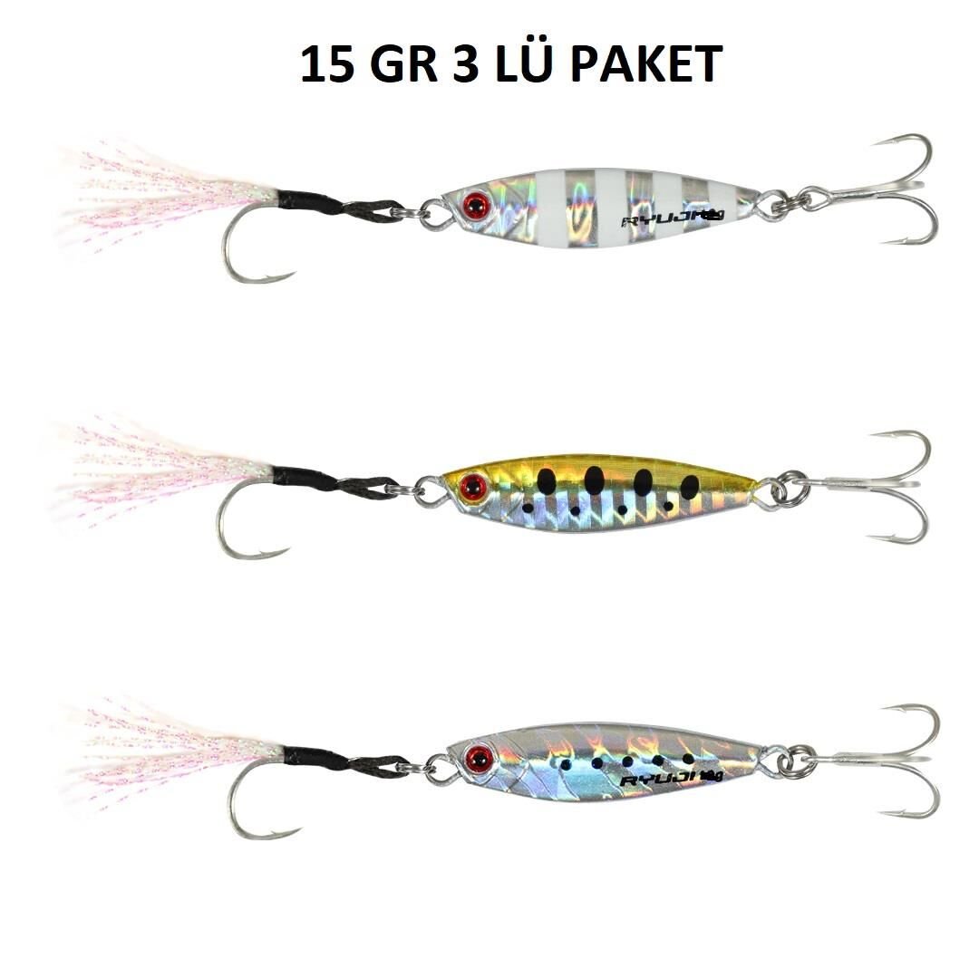 Ryuji Jig Sea Pro Mix 5cm 15gr Jig Set 3 Adet