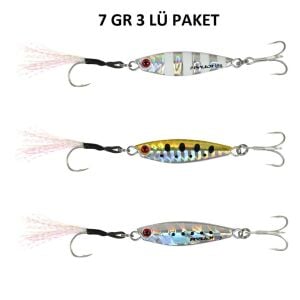 Ryuji Jig Sea Pro Mix 4cm 7gr Jig Set 3 Adet