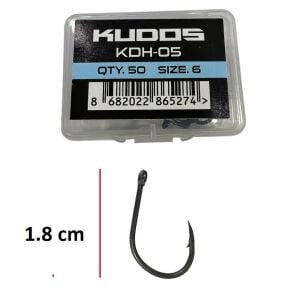 Kudos KDH-05 No:6 Olta İğnesi 50 Adet