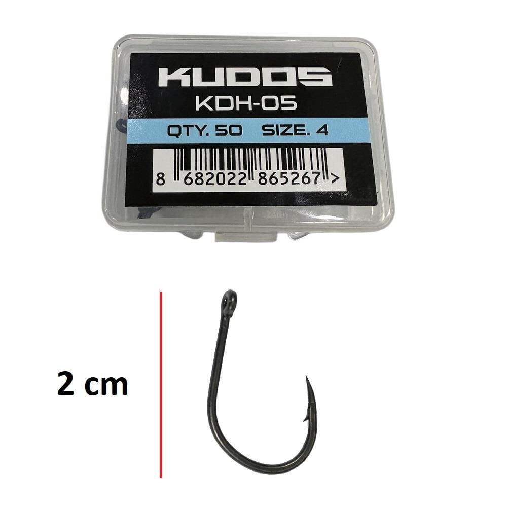 Kudos KDH-05 No:4 Olta İğnesi 50 Adet