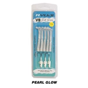 Ryuji V8 10cm 10gr Silikon Yem (3+5) Pearl Glow
