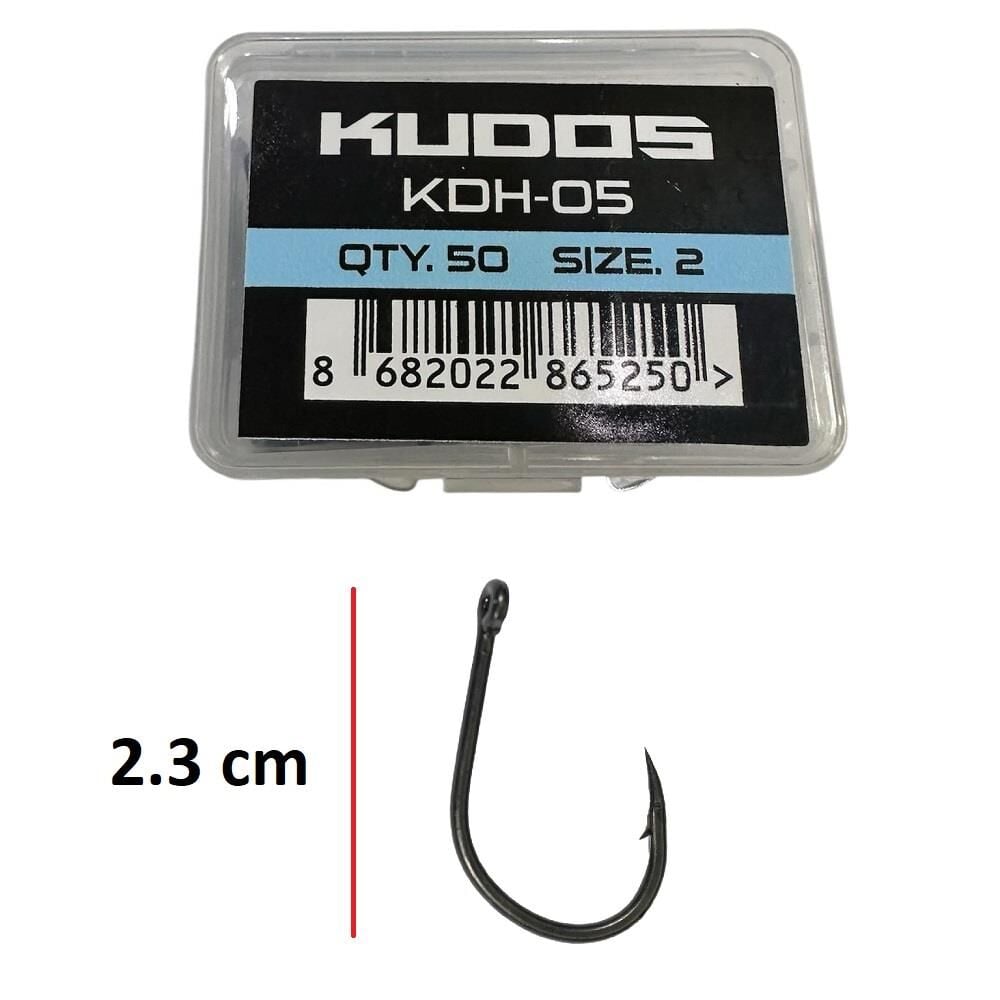 Kudos KDH-05 No:2 Olta İğnesi 50 Adet