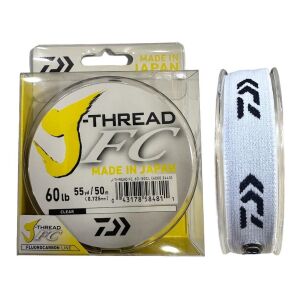 Daiwa J-Thread FC Leader 0.725mm 60lb 50m %100 Fluorocarbon Misina