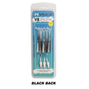 Ryuji V8 10cm 10gr Silikon Yem (3+5) Black Back