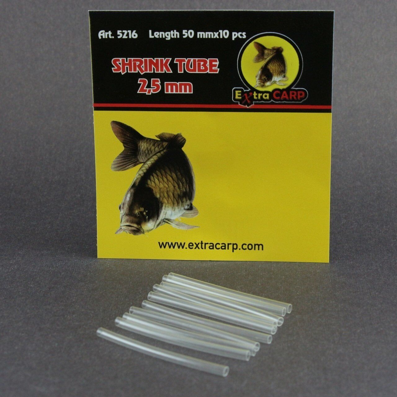 Extra Carp Shrink Tube 2.5mm x 5cm (10 adet)