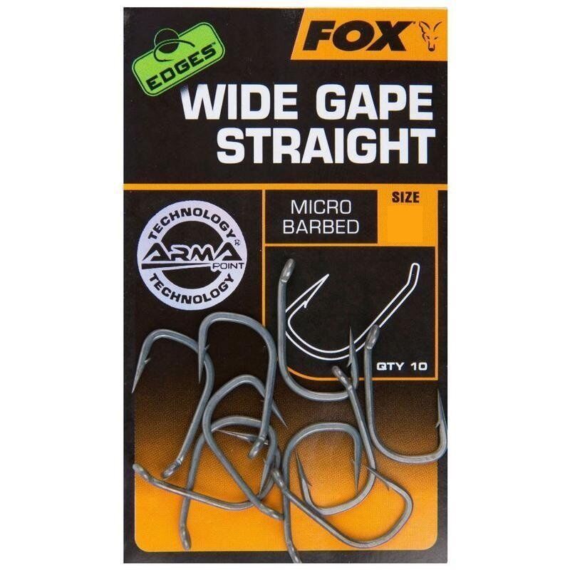Fox Edges Wide Gape Straight Sazan İğnesi