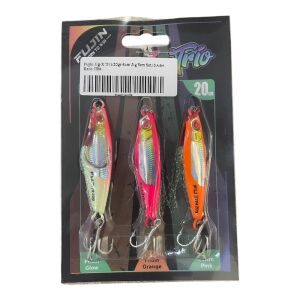 Fujin Jig-X Trio 20gr 6cm Jig Yem Seti 3 Adet Renk TR4