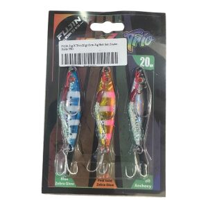 Fujin Jig-X Trio 20gr 6cm Jig Yem Seti 3 Adet Renk TR1