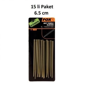 Fox Edges Anti Tangle Sleeves XL (15'li Paket)