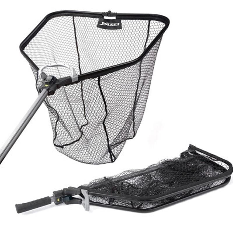 Shimano Yasei Katlanabilir Kauçuk Balıkçı Kepçesi Large