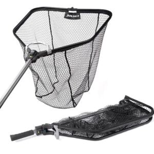 Shimano Yasei Katlanabilir Kauçuk Balıkçı Kepçesi Large