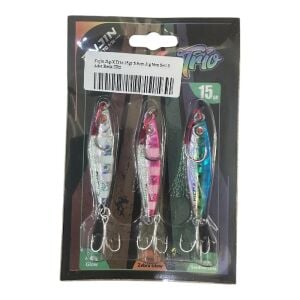 Fujin Jig-X Trio 15gr 5.5cm Jig Yem Seti 3 Adet Renk TR2