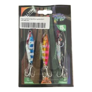 Fujin Jig-X Trio 15gr 5.5cm Jig Yem Seti 3 Adet Renk TR1