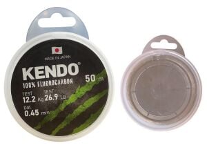 Kendo White 50mt 0.45mm %100 Fluorocarbon Misina
