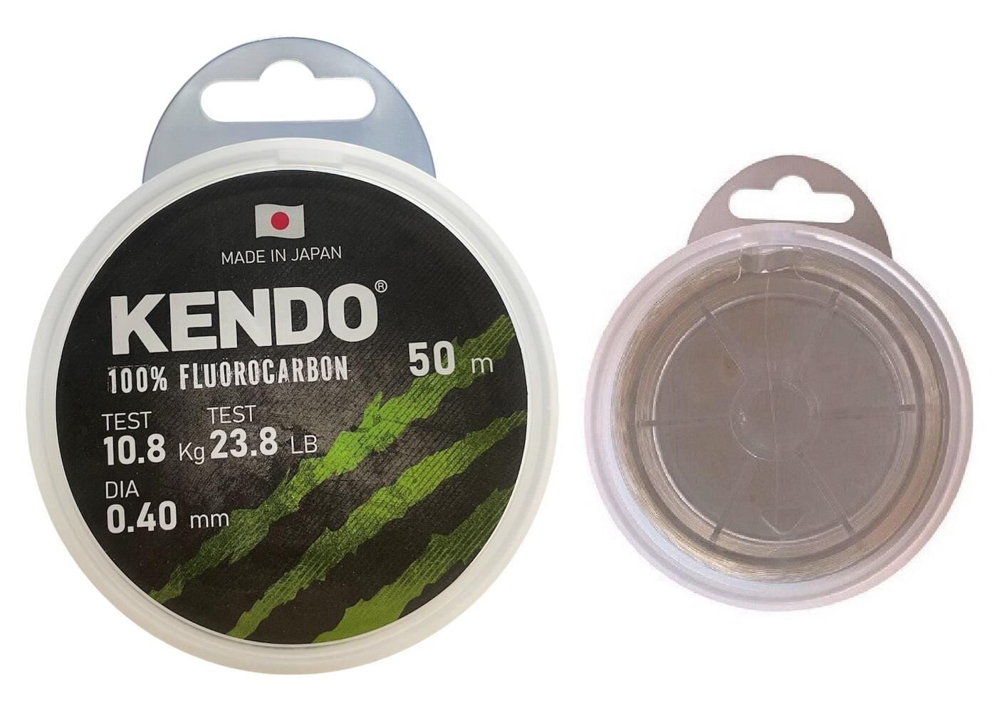 Kendo White 50mt 0.40mm %100 Fluorocarbon Misina