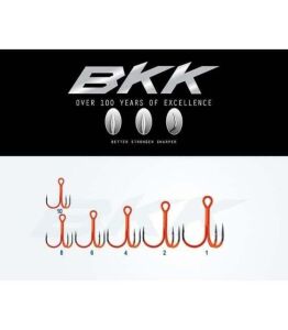 BKK Spear-21 UVO No:6 Üçlü Olta İğnesi 6 Adet