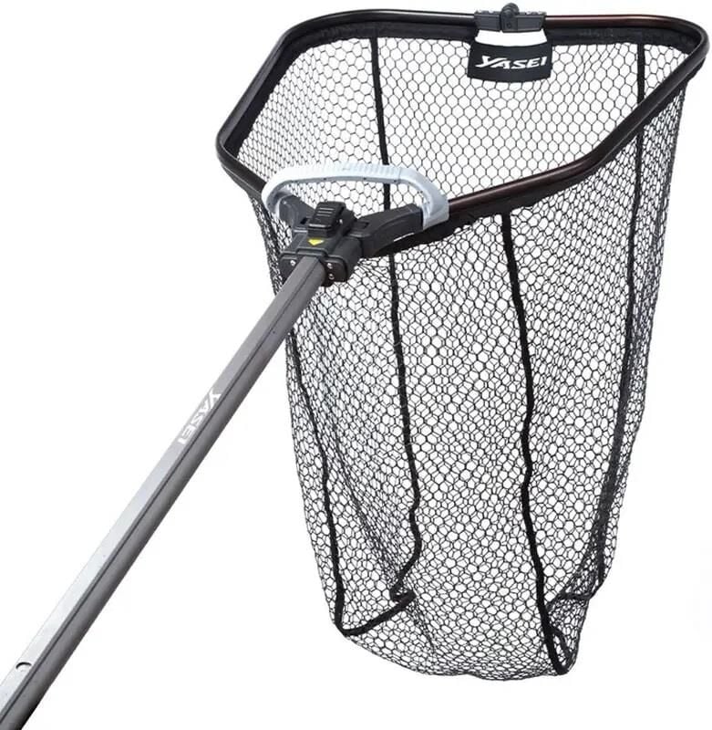 Shimano Yasei Katlanabilir Kauçuk Balıkçı Kepçesi Medium