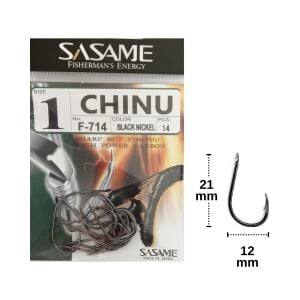 Sasame F-714 No:1 Chinu Olta İğnesi 14 Adet