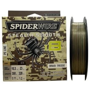 SpiderWire 8X 0.11mm 300m Stealth Smooth İp Misina Camo