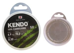 Kendo White 50mt 0.30mm %100 Fluorocarbon Misina