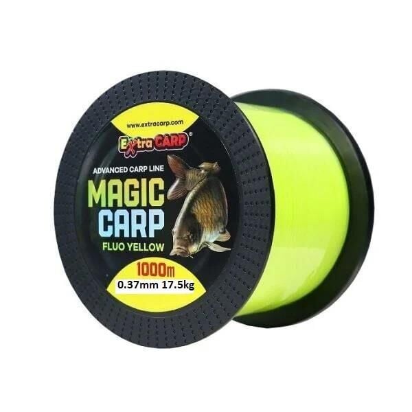 Extra Carp Magic Carp 0.37mm 1000m Fluo Yellow Bobin Misina