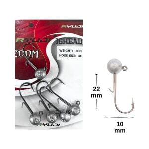 Ryuji 3gr İğne No:4 Zoka Jighead (5 Adet)
