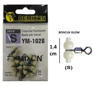 Remixon YM-1026 S Beden Boncuklu Bilyeli Barikat Fırdöndü 10 Adet