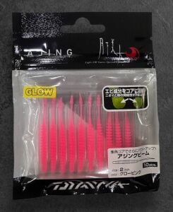 Daiwa Gekkabijin Ajing Beam 2.0 5cm Lrf Silikon Yem 10 Adet Glow Pink