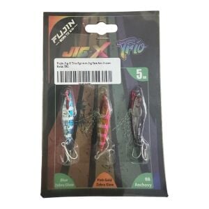 Fujin Jig-X Trio 5gr 4cm Jig Yem Seti 3 Adet Renk TR1