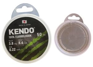 Kendo White 50mt 0.22mm %100 Fluorocarbon Misina