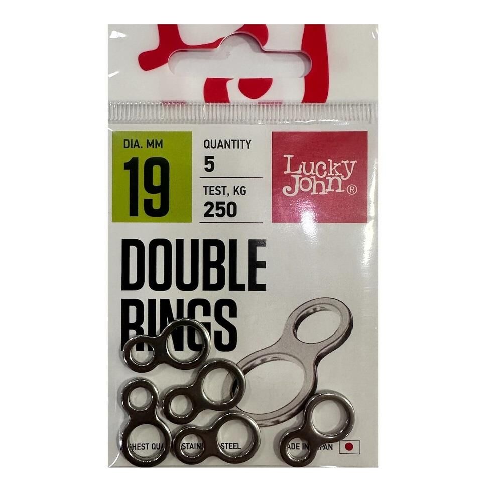 Lucky John 5131 19mm Double Rings Halka 5 Adet