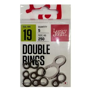 Lucky John 5131 19mm Double Rings Halka 5 Adet