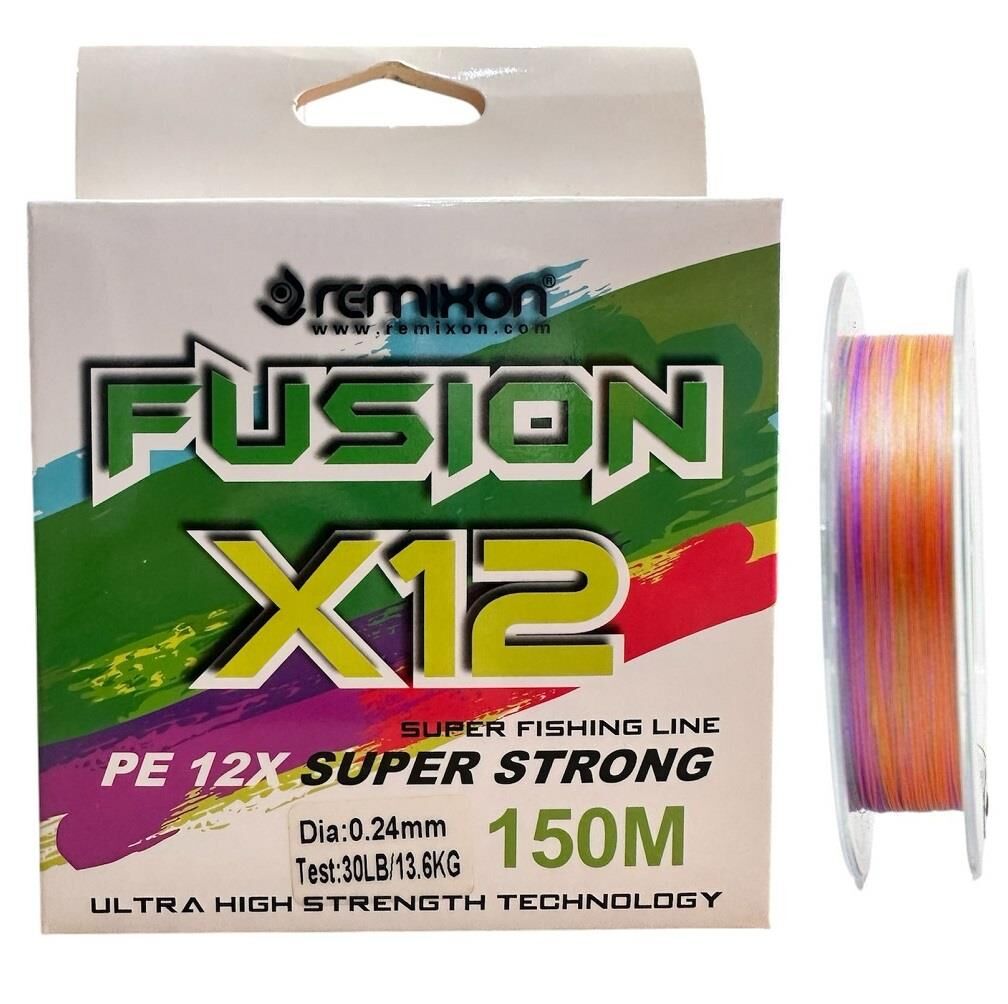 Remixon Fusion 12 Kat 150m 0.24mm Multi Color İp Misina