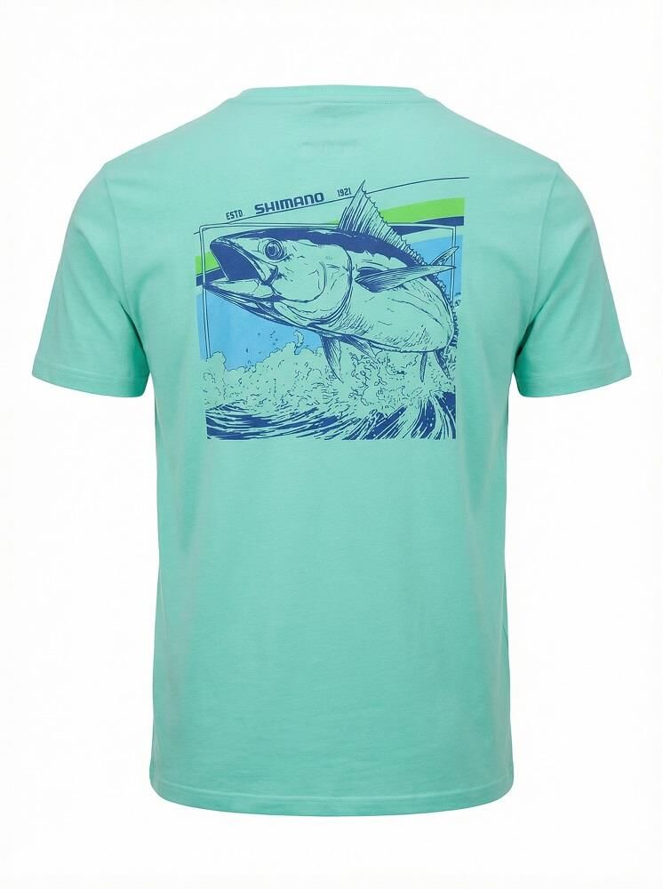 Shimano Mint Tuna L Beden T-Shirt