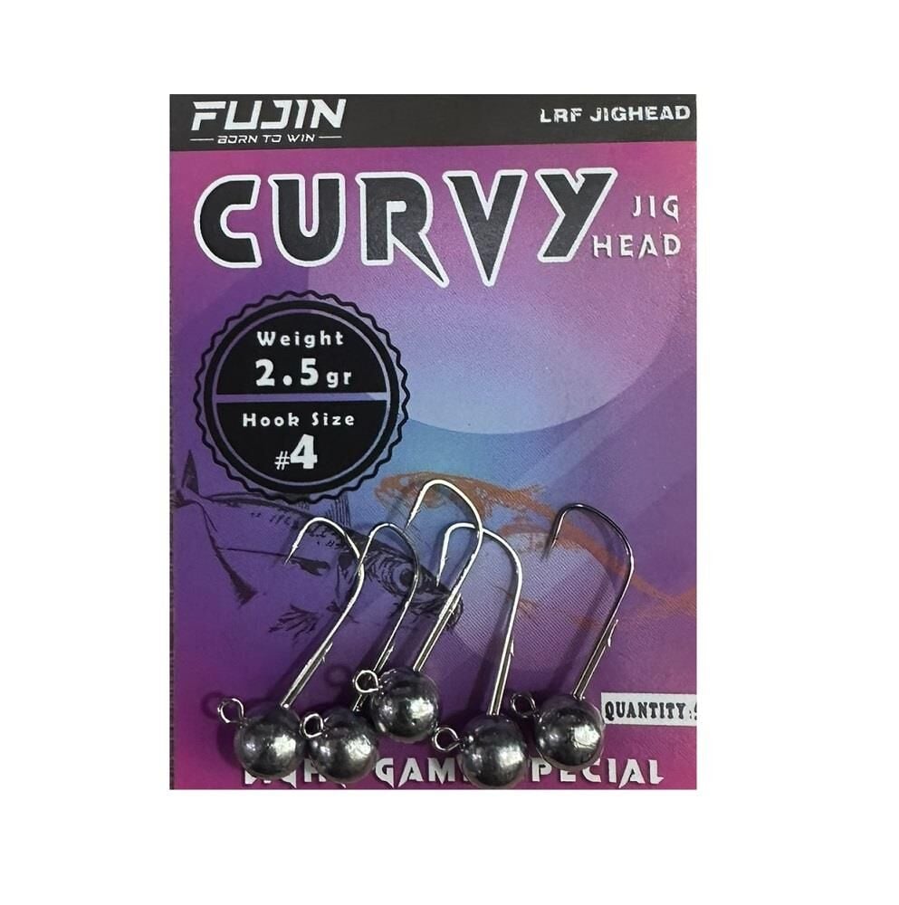 Fujin Curvy Jig Head Zoka 4 No 2.5gr (5 adet)