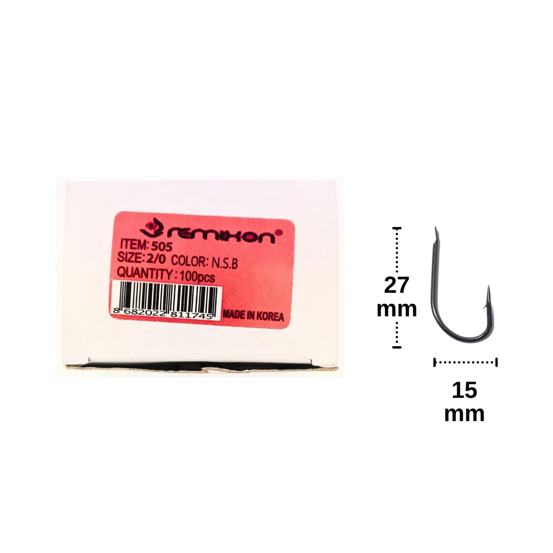 Remixon 505 Nsb Vanadium Olta İğnesi (100 lü Paket)