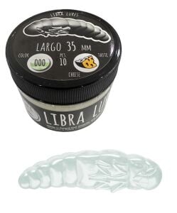 Libra Lures Largo 35mm Cheese Silikon Yem 10 Adet 000 Glow Uv Green