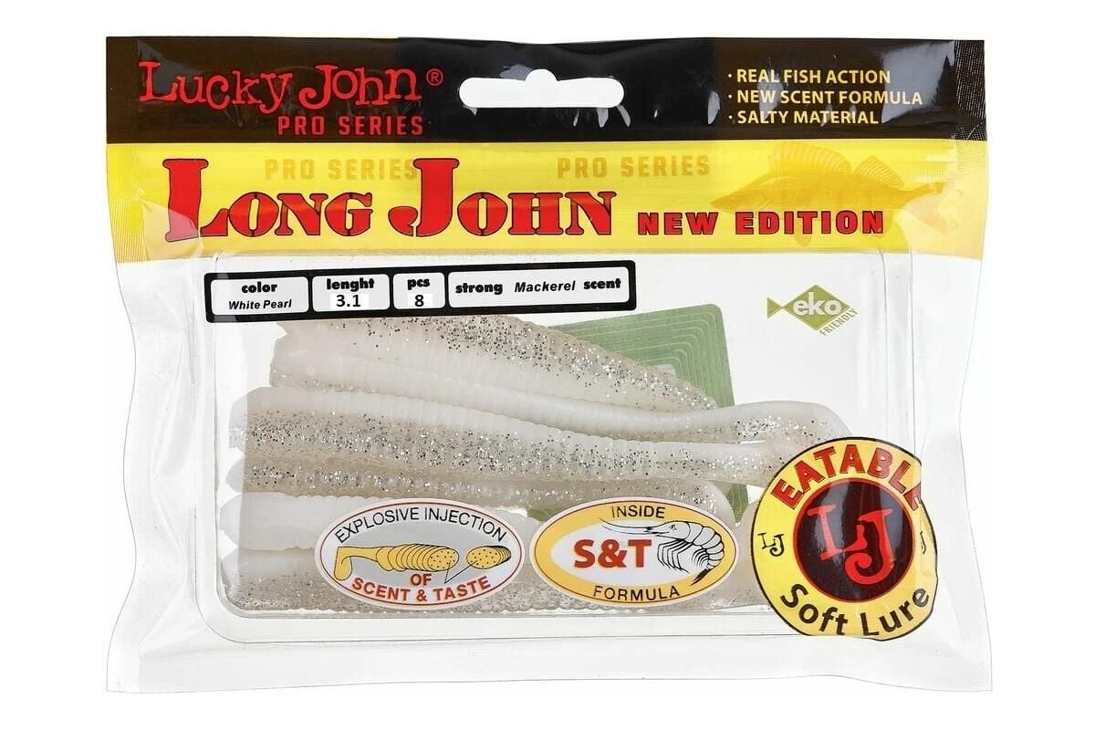 Lucky John Long John 3.1'' 7.87cm 8 Adet Silikon Yem T47