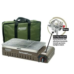 Orcamp CK-507 Dumansız İnfared Izgara ve Ocak Kahverengi