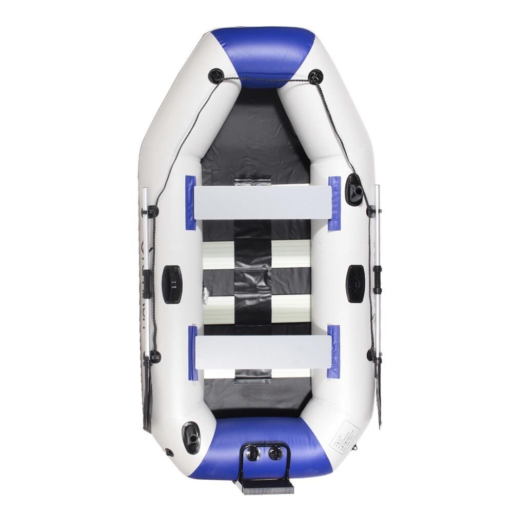 Remixon 240cm 0.70mm Izgara Taban Şişme Bot Gray Blue