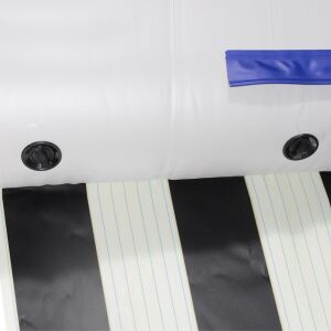 Remixon 240cm 0.70mm Izgara Taban Şişme Bot Gray Blue