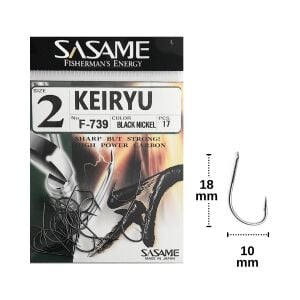 Sasame F-739 No:2 Keiryu Olta İğnesi 17 Adet
