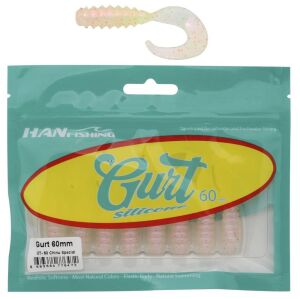 Hanfish Gurt 60 6cm Silikon Yem 8 Adet GT60 Chinu Special