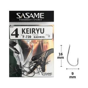 Sasame F-739 No:4 Keiryu Olta İğnesi 17 Adet